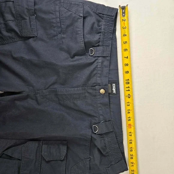 CQR Mens Tactical Cargo Pants Navy Blue Multi-Pocket Ripstop Work Pants 42-44x30 - Picture 5 of 6